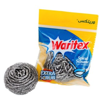Waritex Stainless Steel Spiral Scourer 12 gram